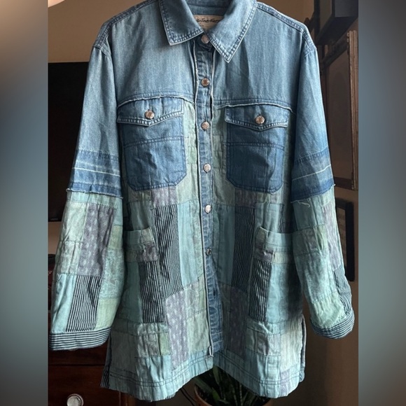 NWOT- We The Free Heritage Quilted Shirt Jacket - Picture 2 of 2